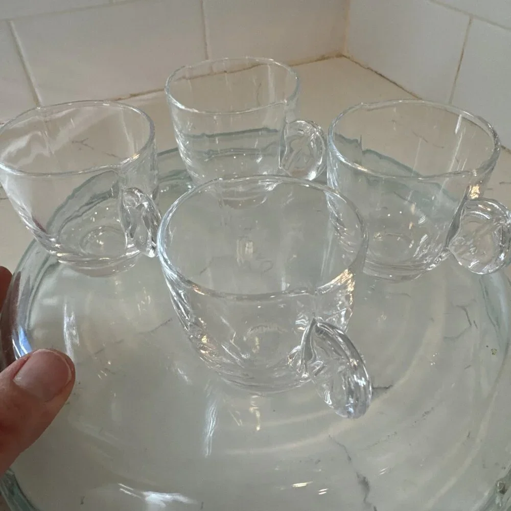 SPIEGELAU Germany Glass Espresso Set of 4 Cups